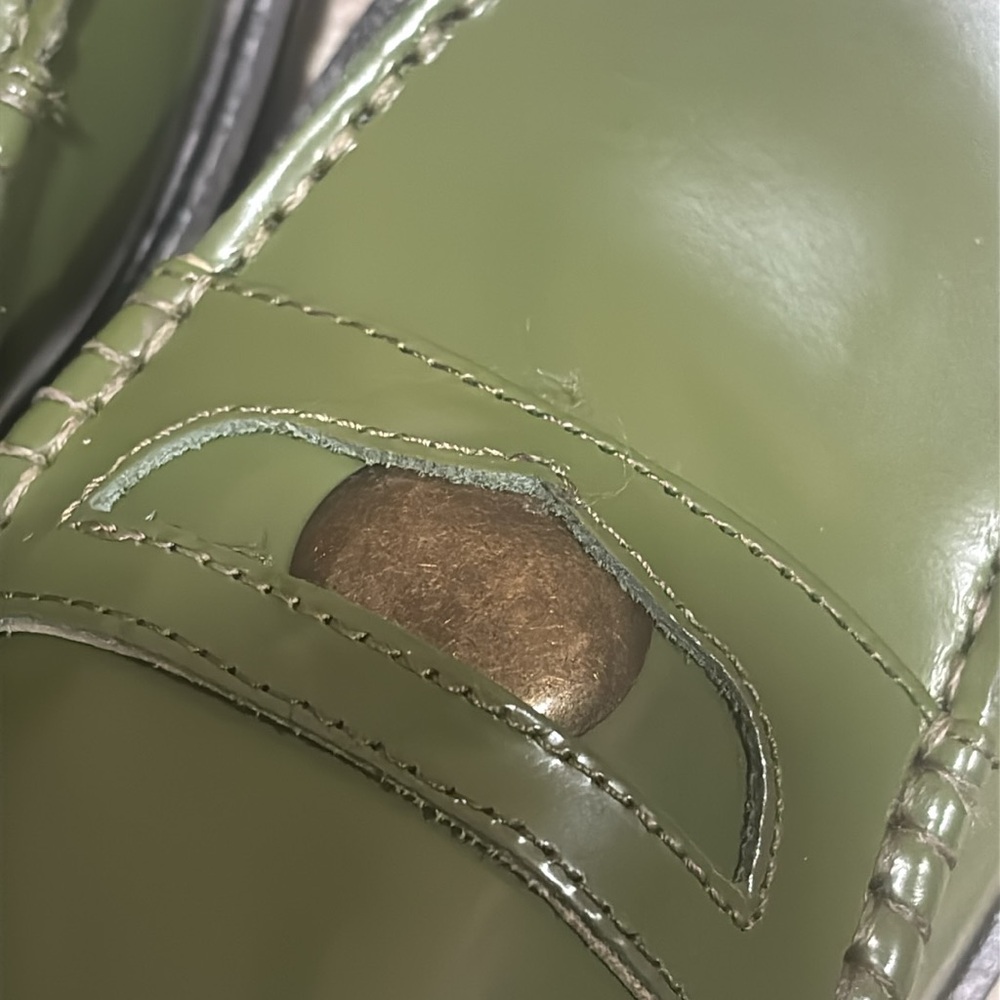 Free People Olive Green LIV Loafers‎ - Picture 7 of 8